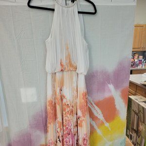 MSK Flower Print Dress